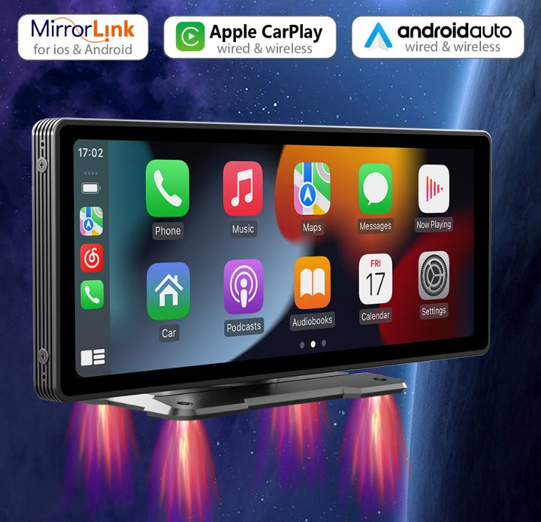 Écran CarPlay Sans Fil 9" – Apple CarPlay & Android Auto