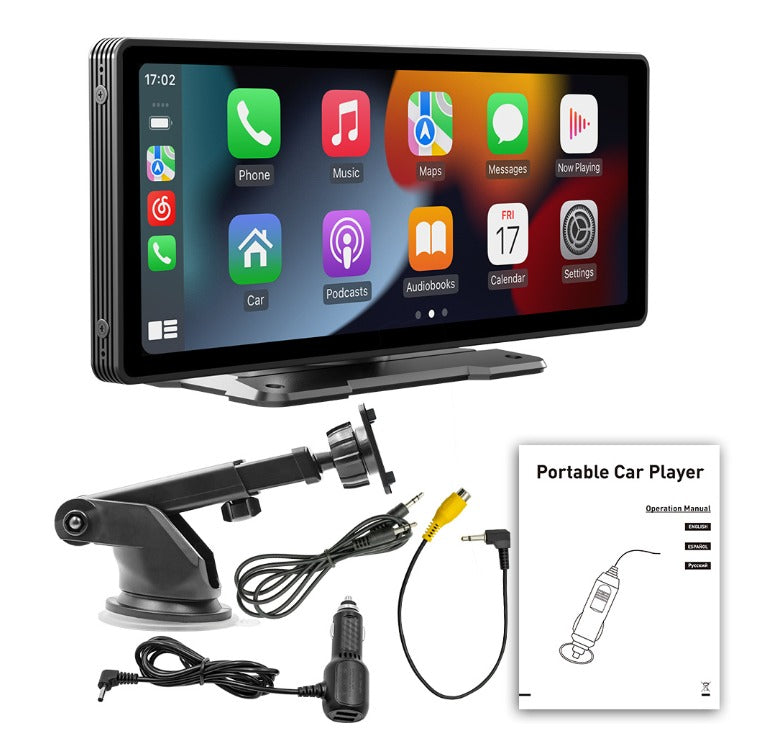 Écran CarPlay Sans Fil 9" – Apple CarPlay & Android Auto